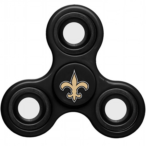 NFL New Orleans Saints 3 Way Fidget Spinner C12 - Click Image to Close